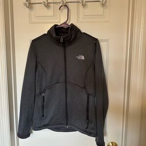 The North Face Charcoal Fleece Jacket